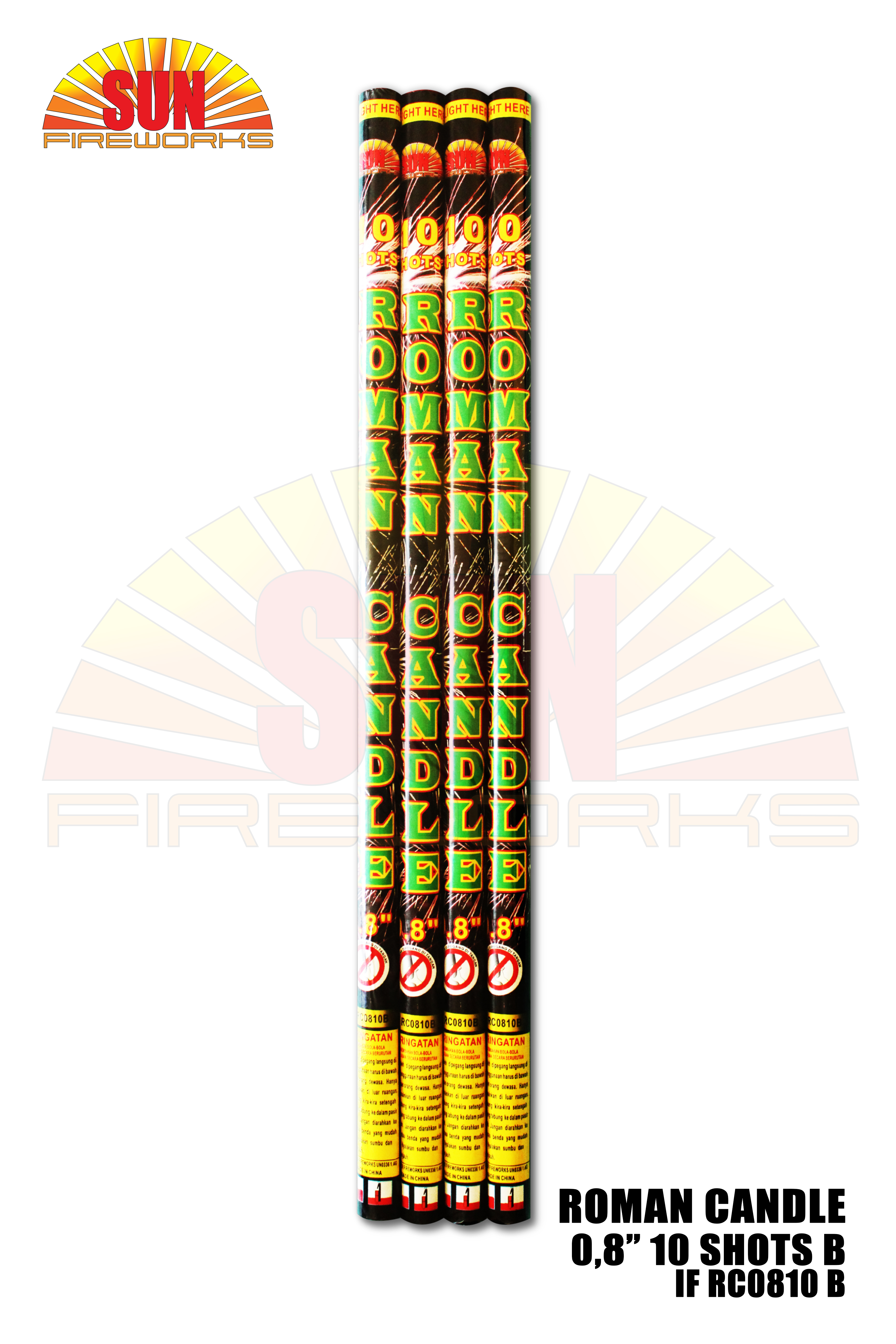 roman candle 10 shot IF RC0810 B